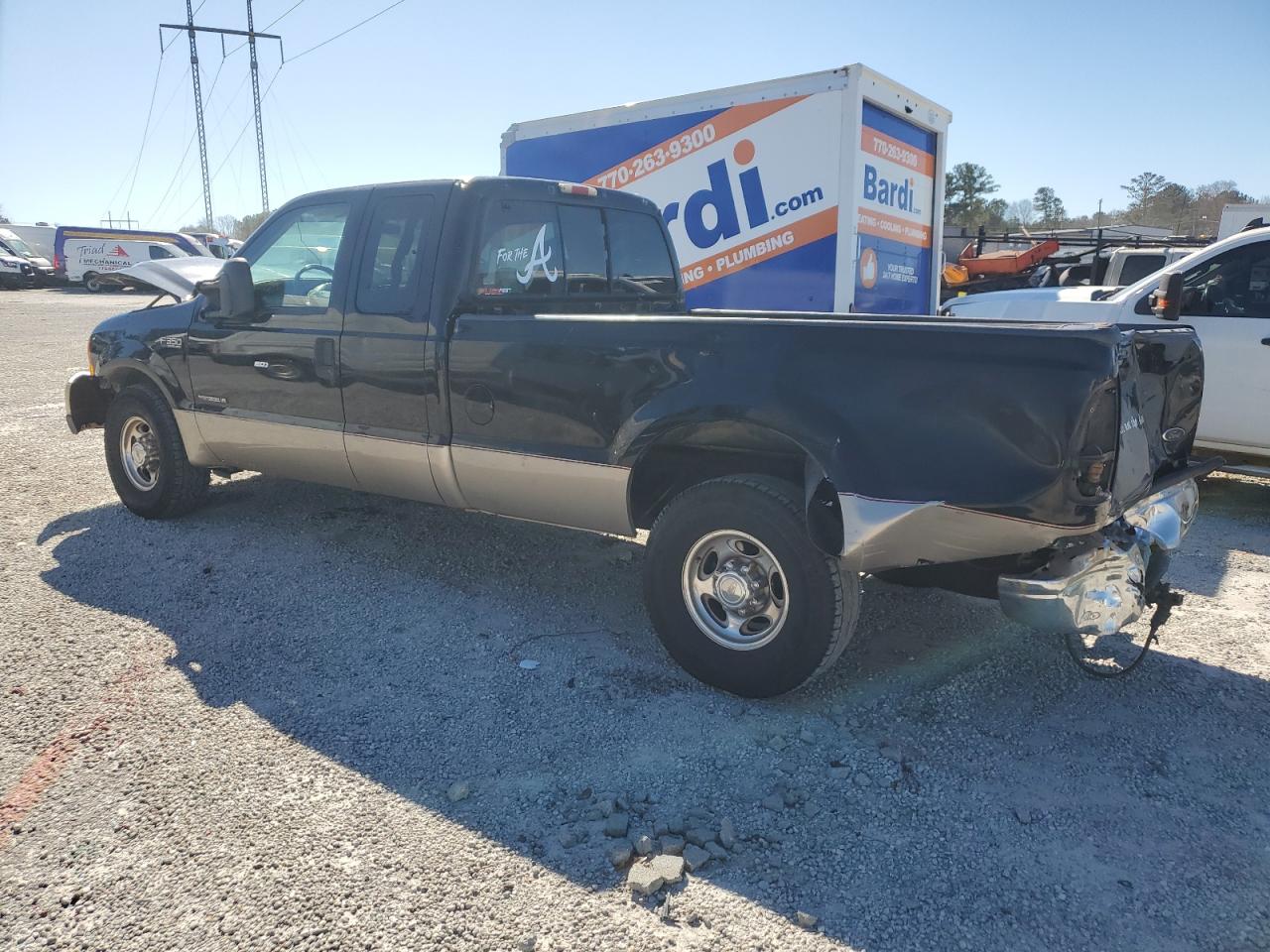 2000 Ford F350 VIN 1FTSX30F6YEA06698 Copart auction photo, all over damage thumbnail 2