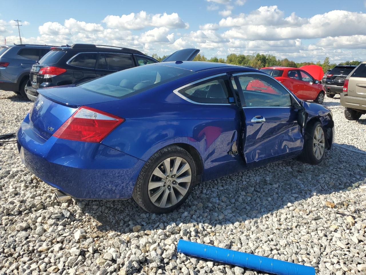 2009 Honda Accord VIN 1HGCS22839A000380 Copart auction photo, side damage thumbnail 3