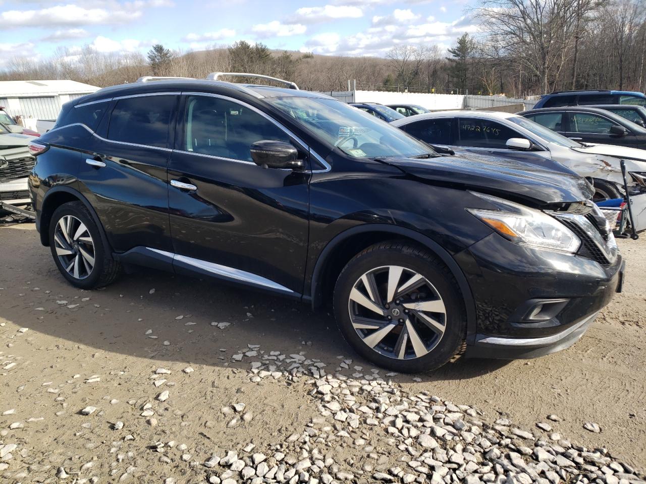 2017 Nissan Murano VIN 5N1AZ2MH2HN169341 Copart auction photo, front end damage thumbnail 4