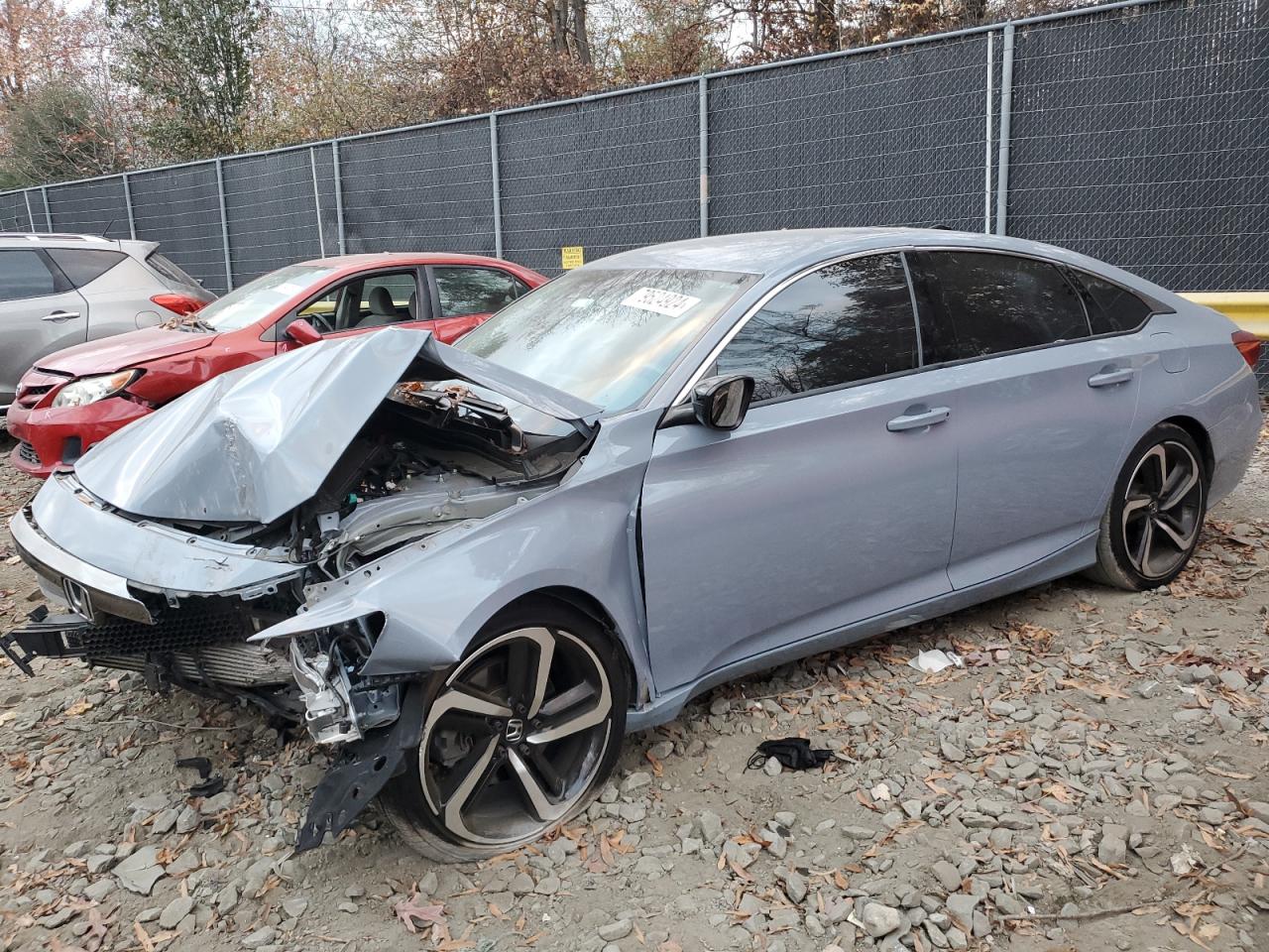 2022 Honda Accord VIN 1HGCV1F47NA039427