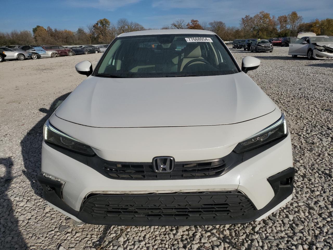 2022 Honda Civic VIN 2HGFE2F23NH539751 Copart auction photo, rear end damage thumbnail 5
