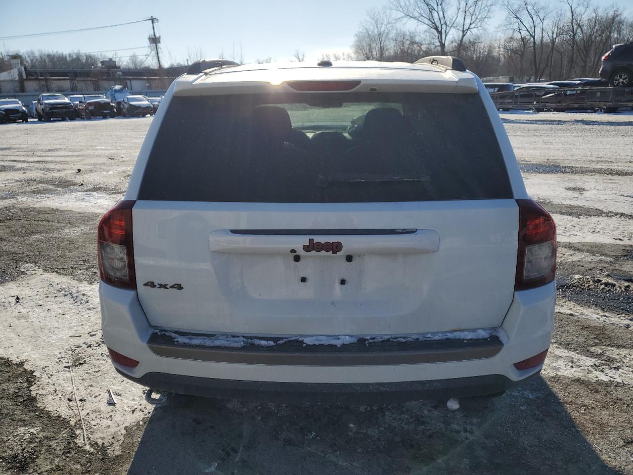 2017 Jeep Compass VIN 1C4NJDBBXHD135497 Copart auction photo, front end damage thumbnail 6