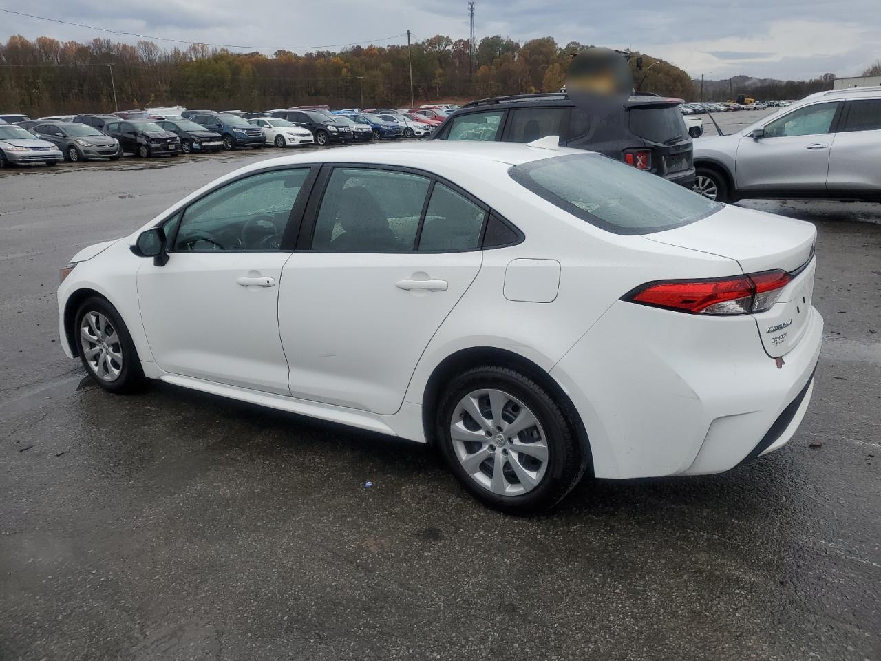 2021 Toyota Corolla VIN 5YFEPMAE8MP250732 Copart auction photo, side / front end damage thumbnail 2