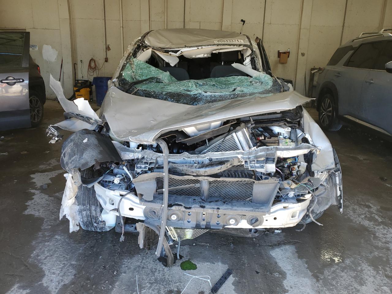 2017 Ford Escape VIN 1FMCU0F74HUE12329 Copart auction photo, rollover damage thumbnail 5