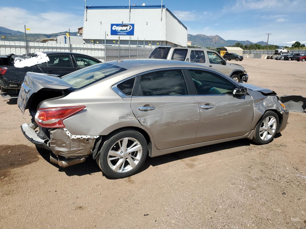 2013 Nissan Altima VIN 1N4AL3AP6DN504897 Copart auction photo, rear end / front end damage thumbnail 3