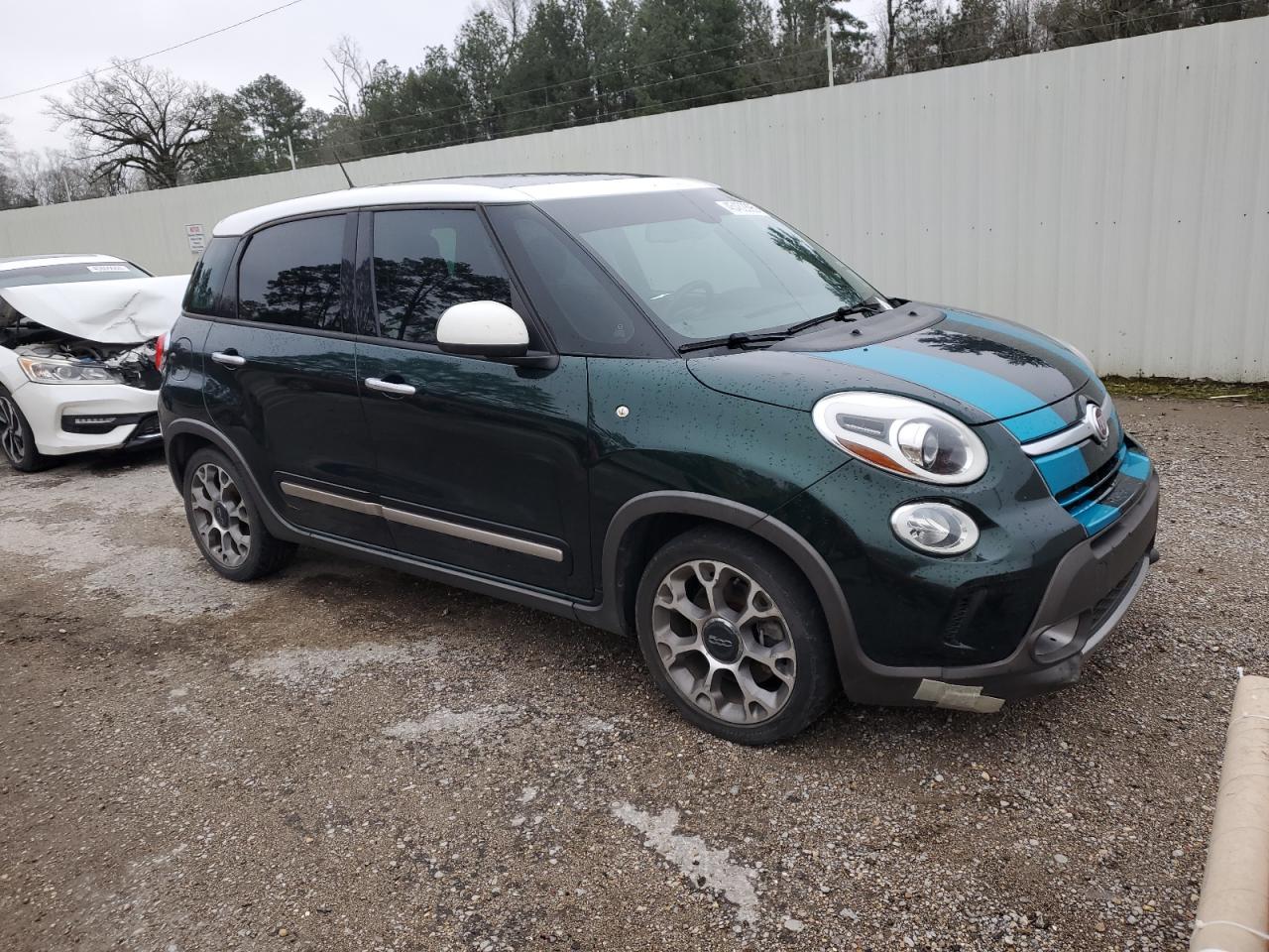 2014 Fiat 500 VIN ZFBCFADH4EZ023773 Copart auction photo, front end damage thumbnail 4