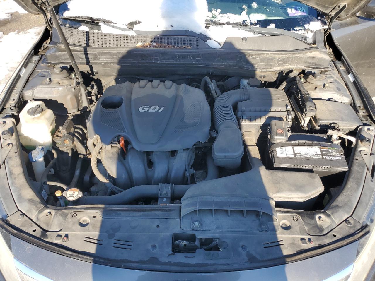 2013 KIA Optima VIN 5XXGM4A73DG206715 Copart auction photo, side / rear end damage thumbnail 11
