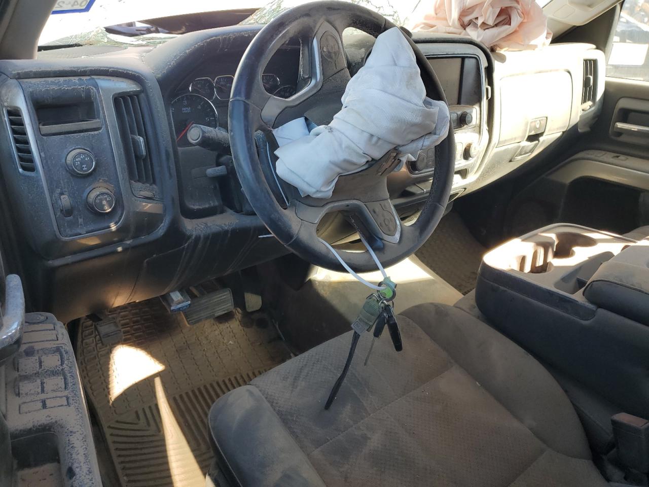 2014 Chevrolet Silverado VIN 3GCUKREC7EG257940 Copart auction photo, front end damage thumbnail 8