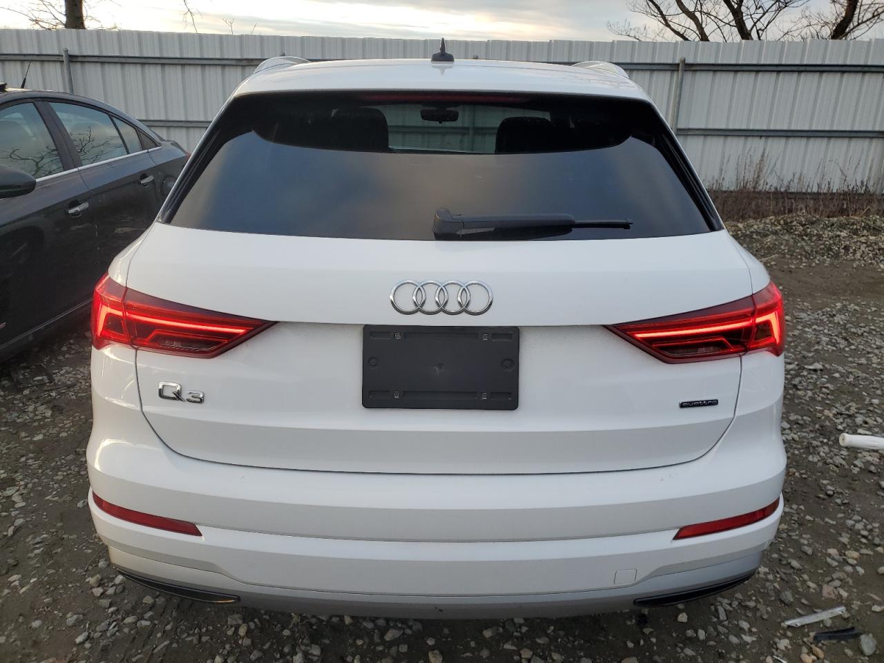 2020 Audi Q3 VIN WA1AECF34L1032533 Copart auction photo, front end damage thumbnail 6
