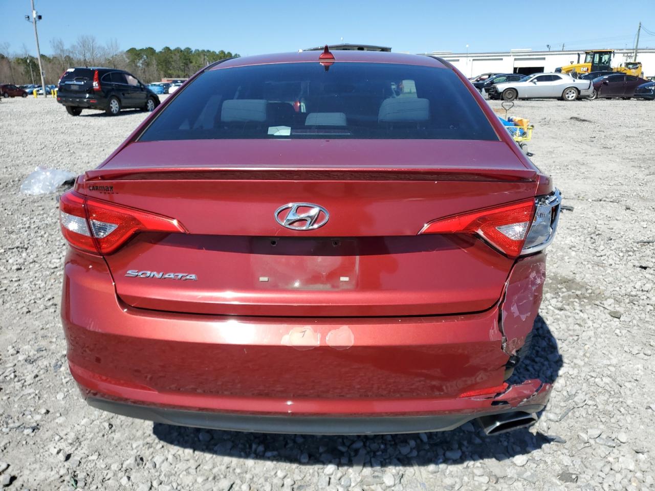 2015 Hyundai Sonata VIN 5NPE24AF4FH021519 Copart auction photo, rear end damage thumbnail 6
