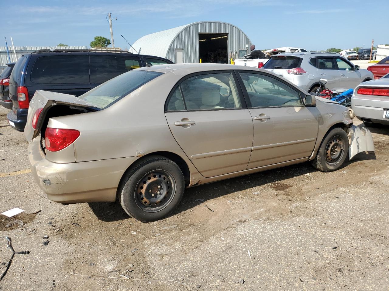 2007 Toyota Corolla VIN 1NXBR32E47Z859311 Copart auction photo, all over damage thumbnail 3