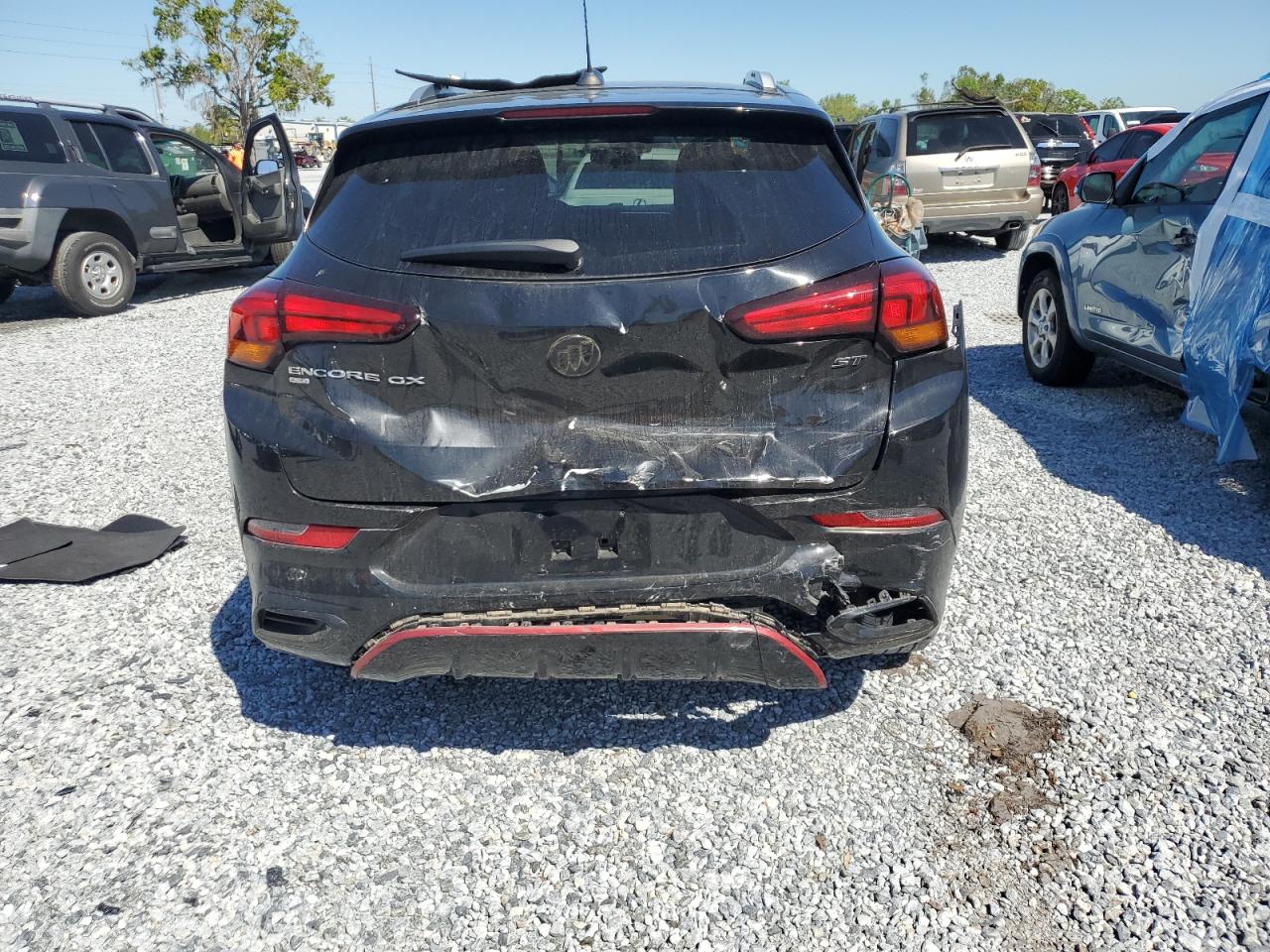 2021 Buick Encore VIN KL4MMESL0MB086506 Copart auction photo, rear end damage thumbnail 6