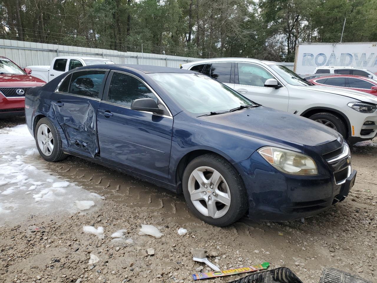 2010 Chevrolet Malibu VIN 1G1ZB5EB1AF274811 Copart auction photo, side damage thumbnail 4