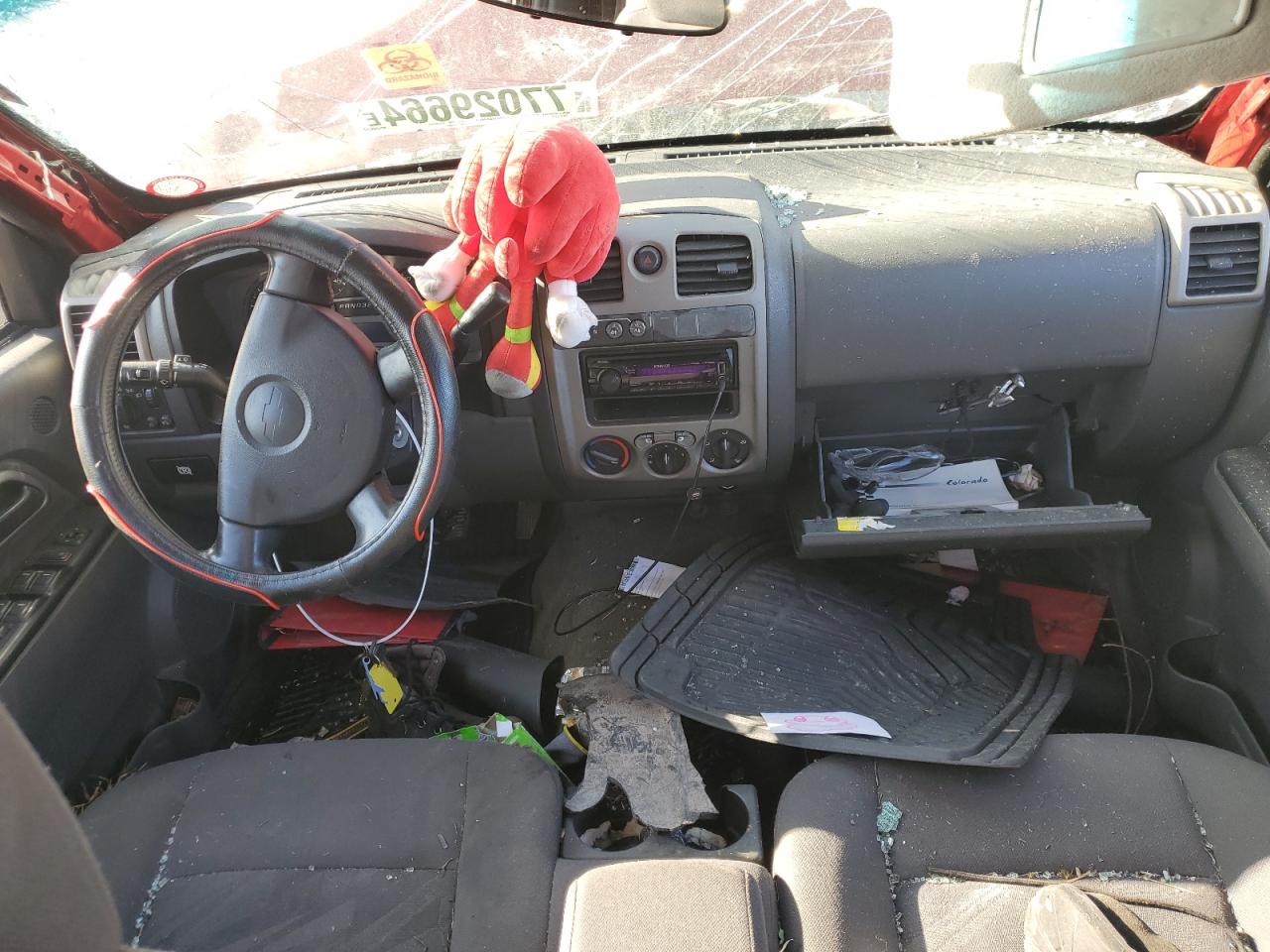 2004 Chevrolet Colorado VIN 1GCDT136148145344 Copart auction photo, all over damage thumbnail 8