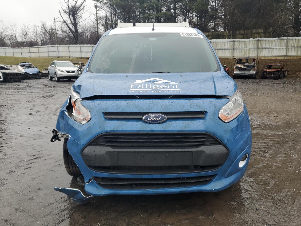 2017 Ford Transit VIN NM0LS7F74H1334197 Copart auction photo, rear end / front end damage thumbnail 5