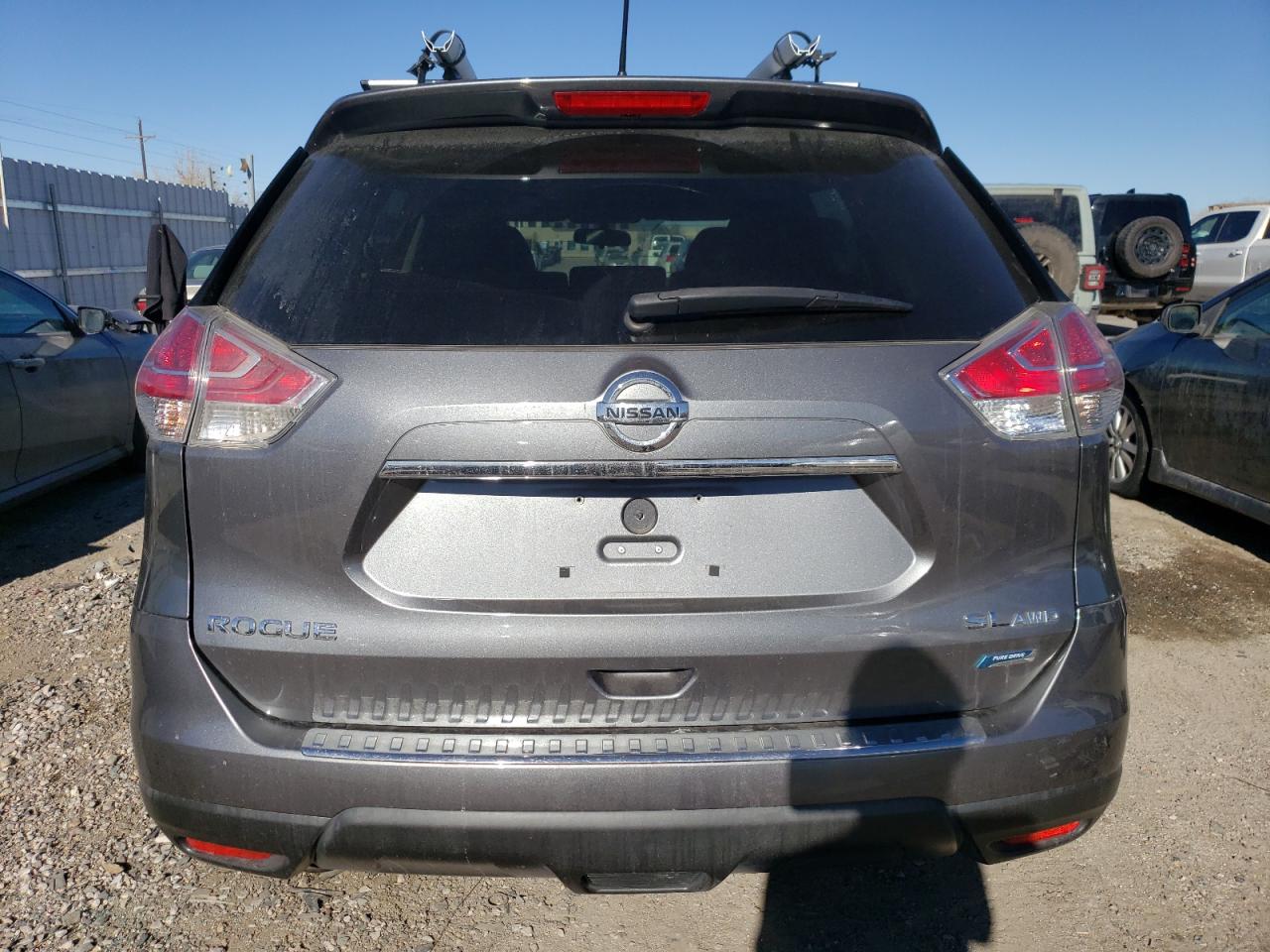 2014 Nissan Rogue VIN 5N1AT2MV4EC819530 Copart auction photo, front end / side damage thumbnail 6