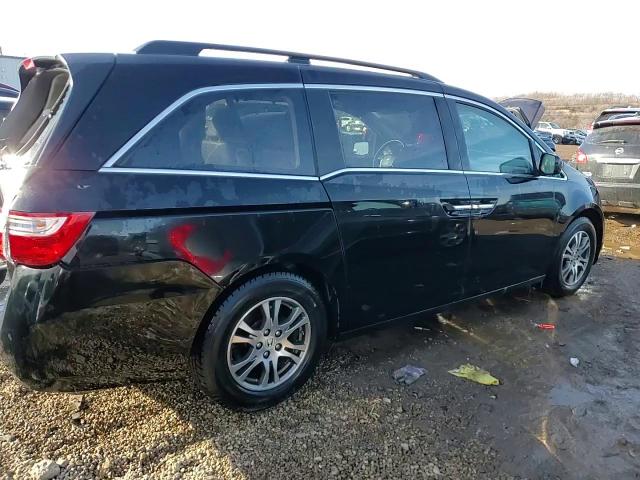 2013 Honda Odyssey VIN 5FNRL5H64DB029321 Copart auction photo, rear end / side damage thumbnail 14