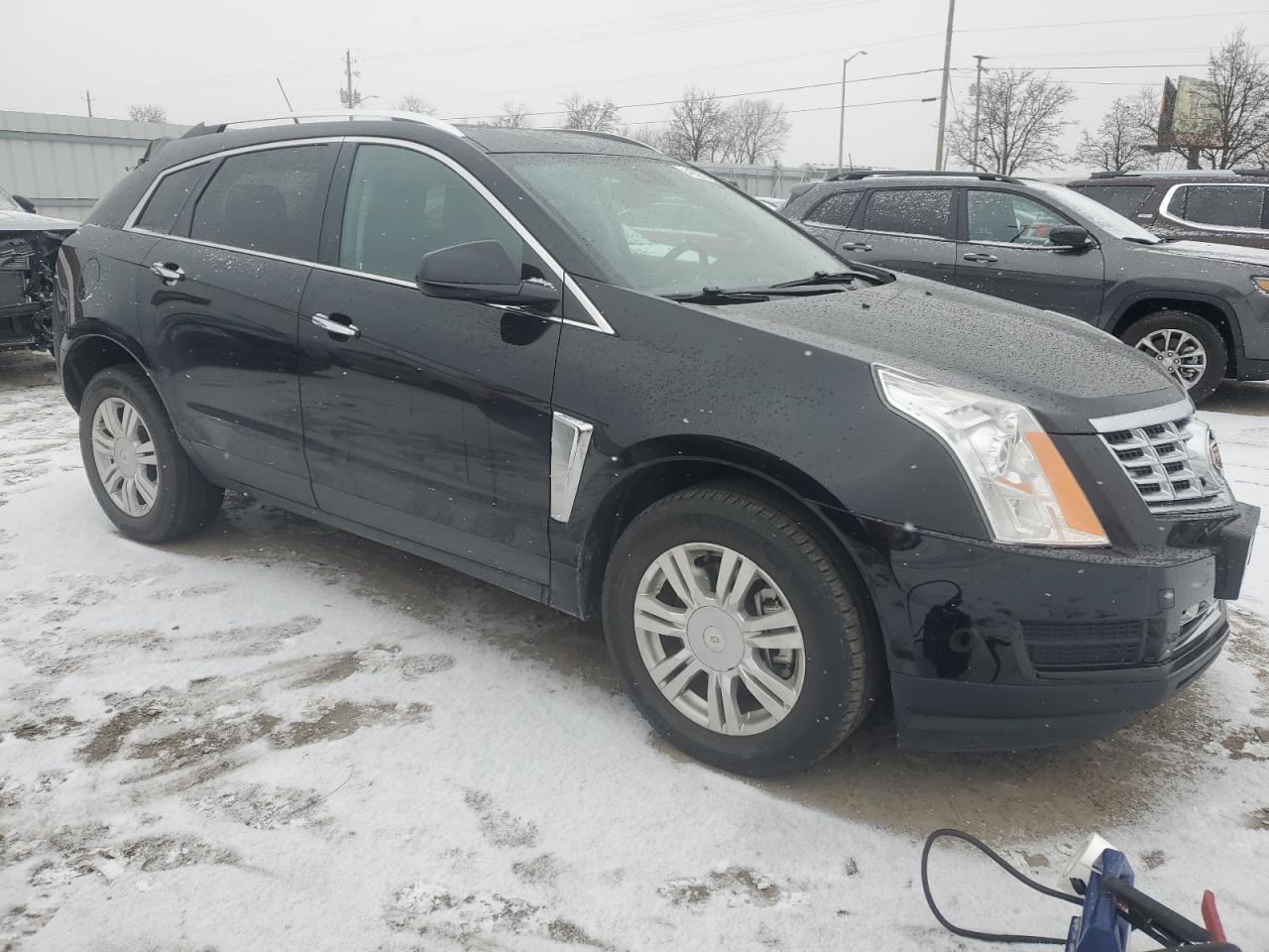 2014 Cadillac SRX VIN 3GYFNBE39ES686219 Copart auction photo, rear end damage thumbnail 4