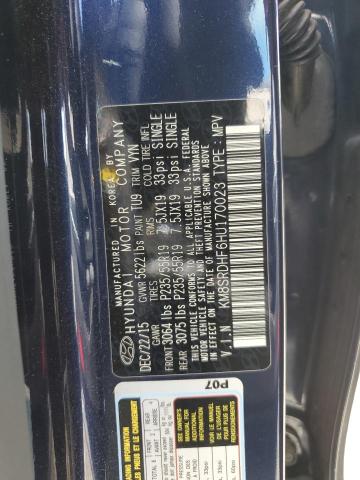 2017 Hyundai Santa Fe VIN KM8SRDHF6HU170023 Copart auction photo, mechanical damage thumbnail 13