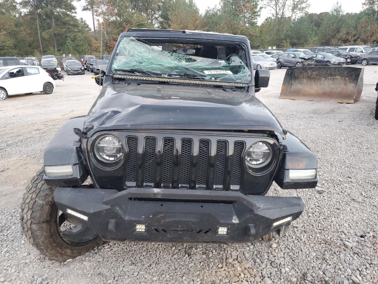 2018 Jeep Wrangler VIN 1C4HJXEG9JW111563 Copart auction photo, all over damage thumbnail 5