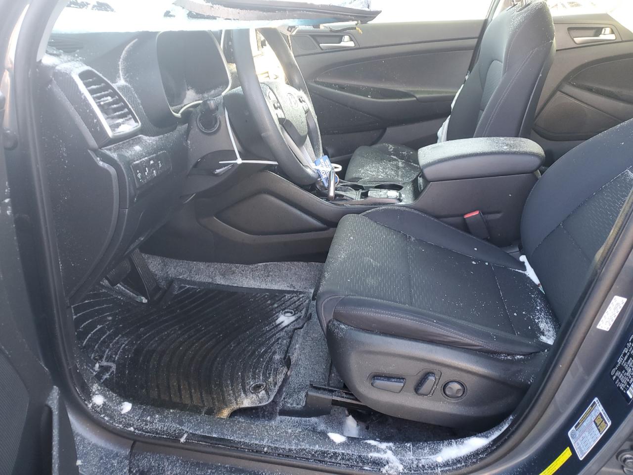 2021 Hyundai Tucson VIN KM8J3CAL1MU406580 Copart auction photo, all over damage thumbnail 7