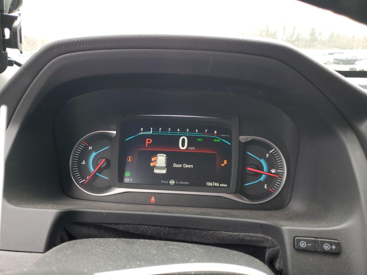 2019 Honda Pilot VIN 5FNYF5H57KB020071 Copart auction photo, rear end damage thumbnail 9