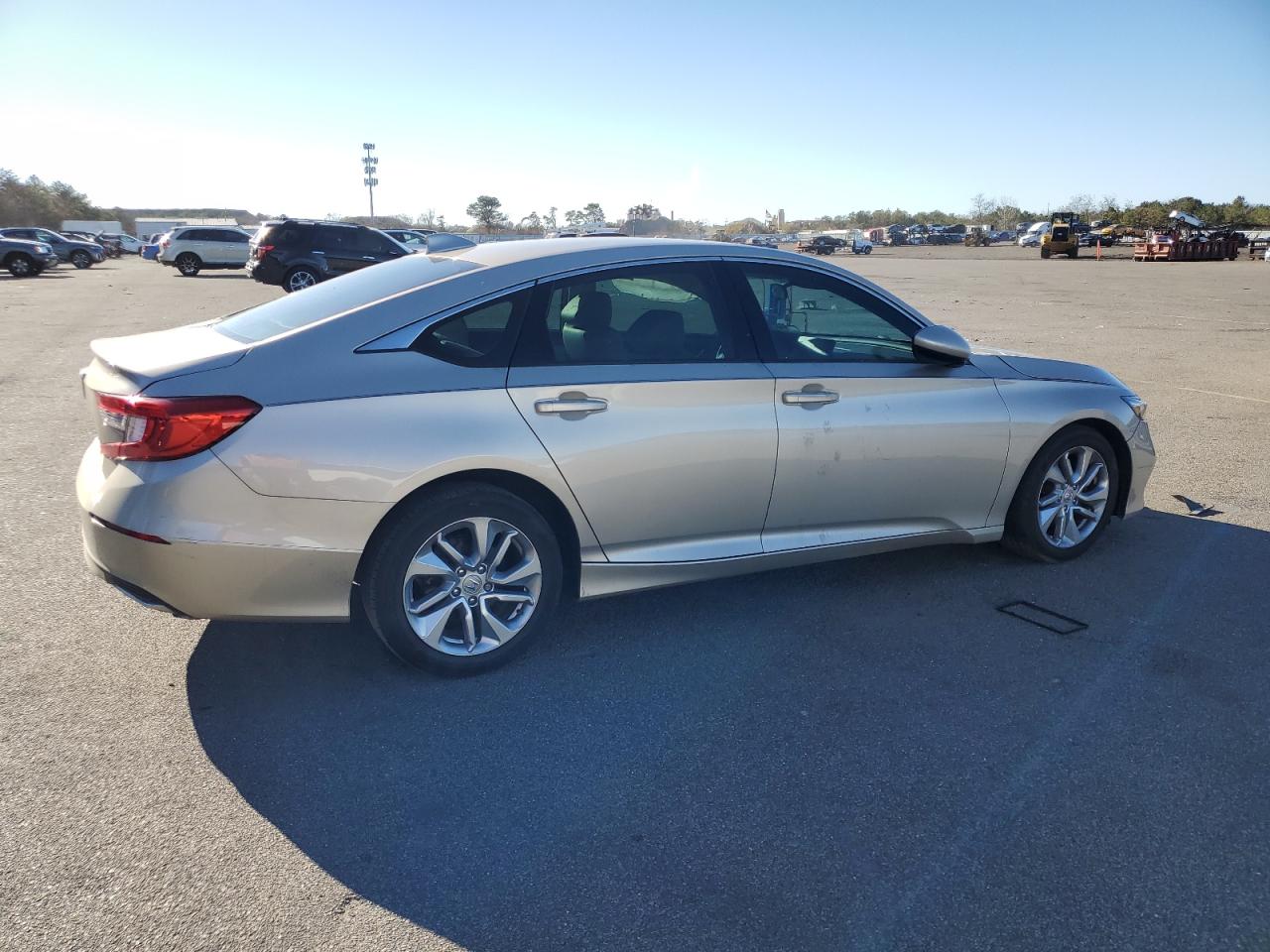 2019 Honda Accord VIN 1HGCV1F12KA028482 Copart auction photo, front end / side damage thumbnail 3