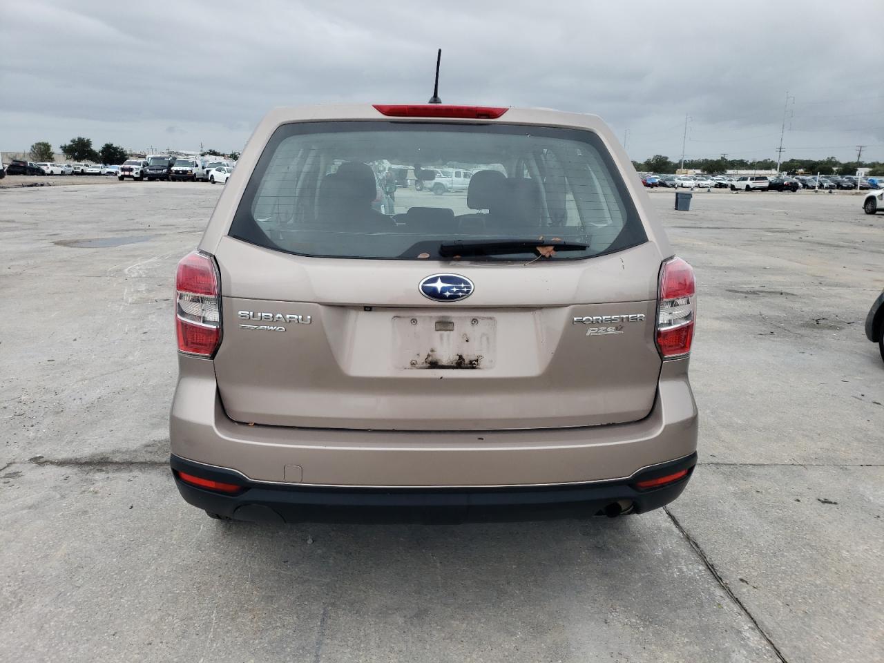 2015 Subaru Forester VIN JF2SJAAC1FG459687 Copart auction photo, all over / front end damage thumbnail 6