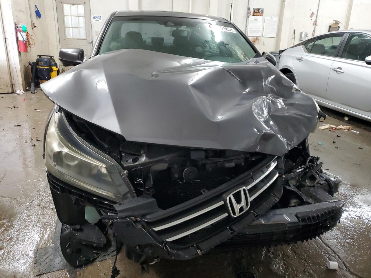 2013 Honda Accord VIN 1HGCR2F80DA139834 Copart auction photo, front end / undercarriage damage thumbnail 5