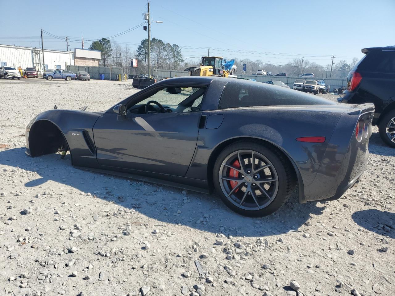 2011 Chevrolet Corvette VIN 1G1YL2DEXB5100021 Copart auction photo, stripped / front end damage thumbnail 2