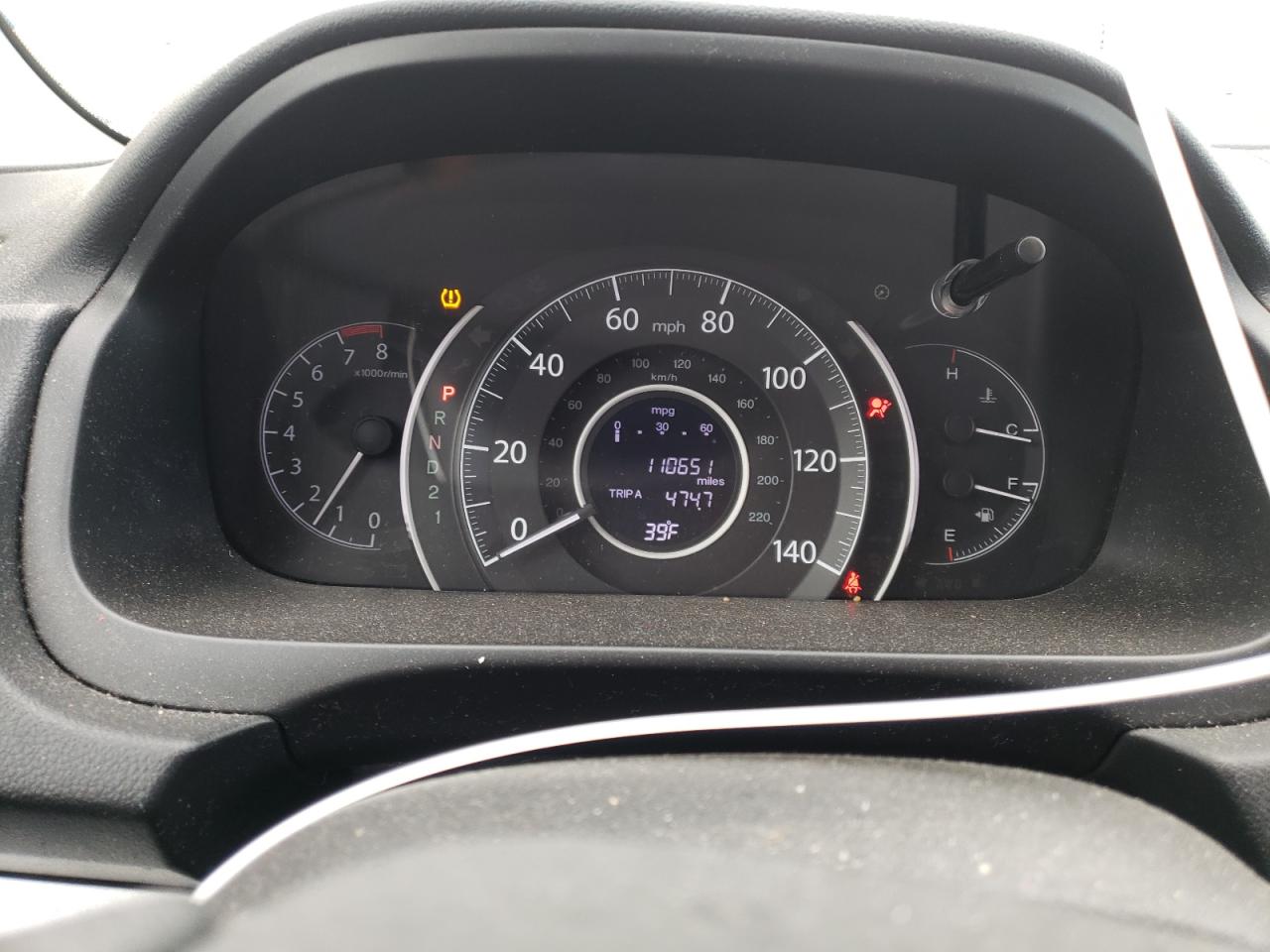 2014 Honda CR-V VIN 2HKRM4H36EH716994 Copart auction photo, front end damage thumbnail 9