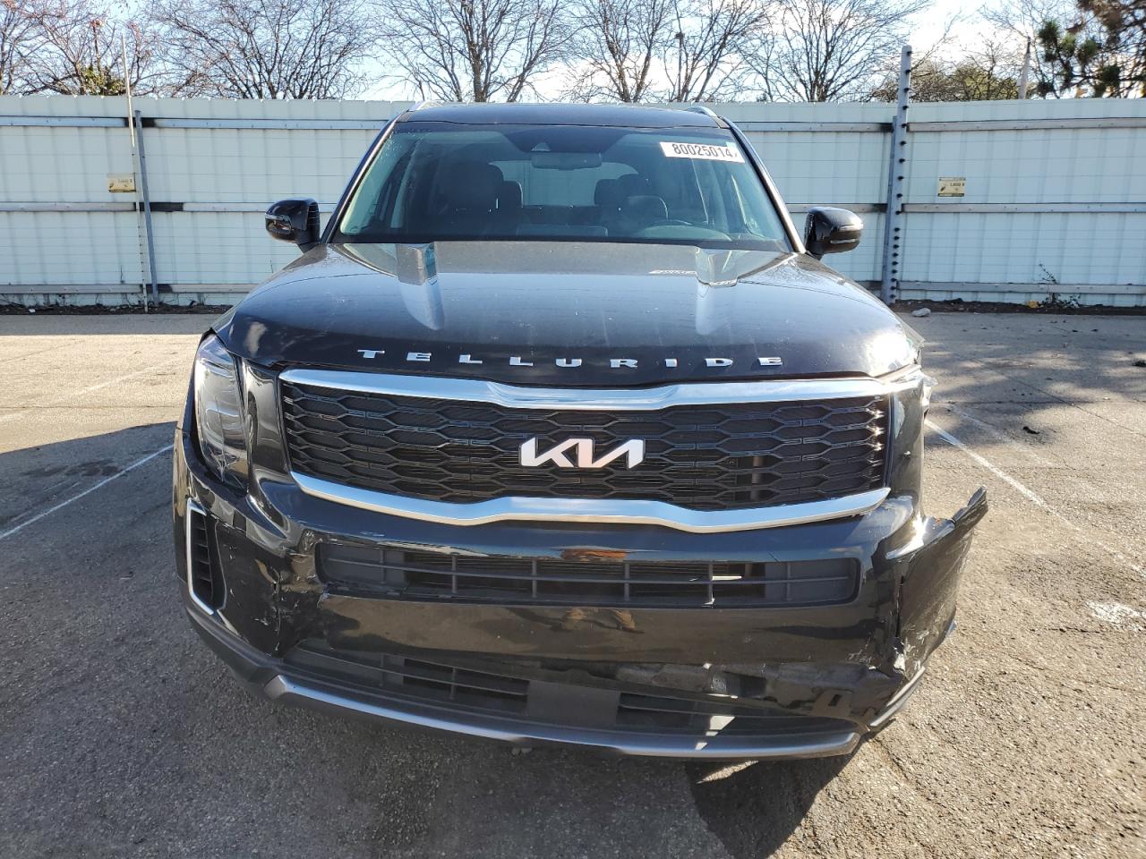 2022 KIA Telluride VIN 5XYP3DHC5NG314014 Copart auction photo, front end damage thumbnail 5