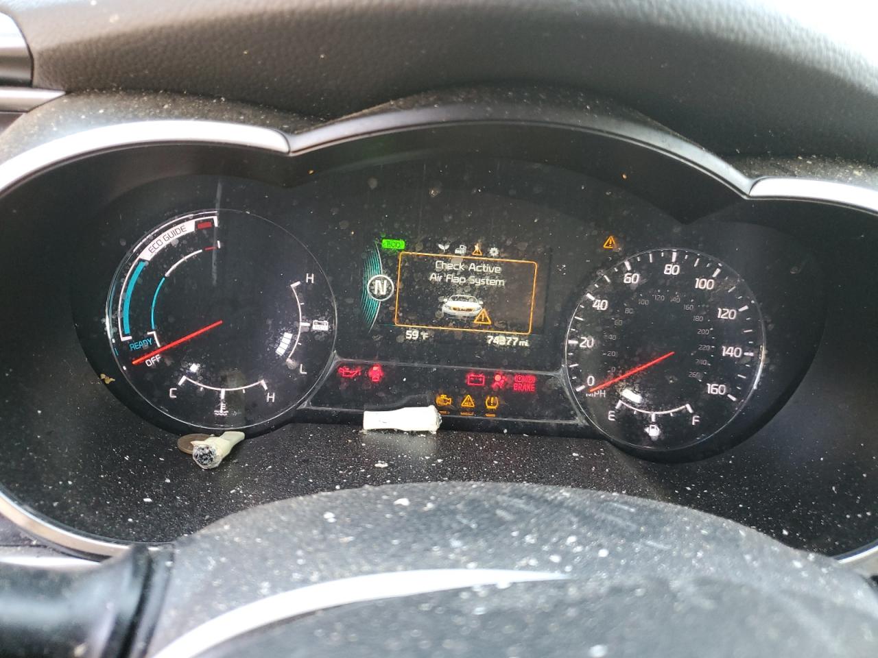 2016 KIA Optima VIN KNAGM4AD8G5096787 Copart auction photo, front end damage thumbnail 9
