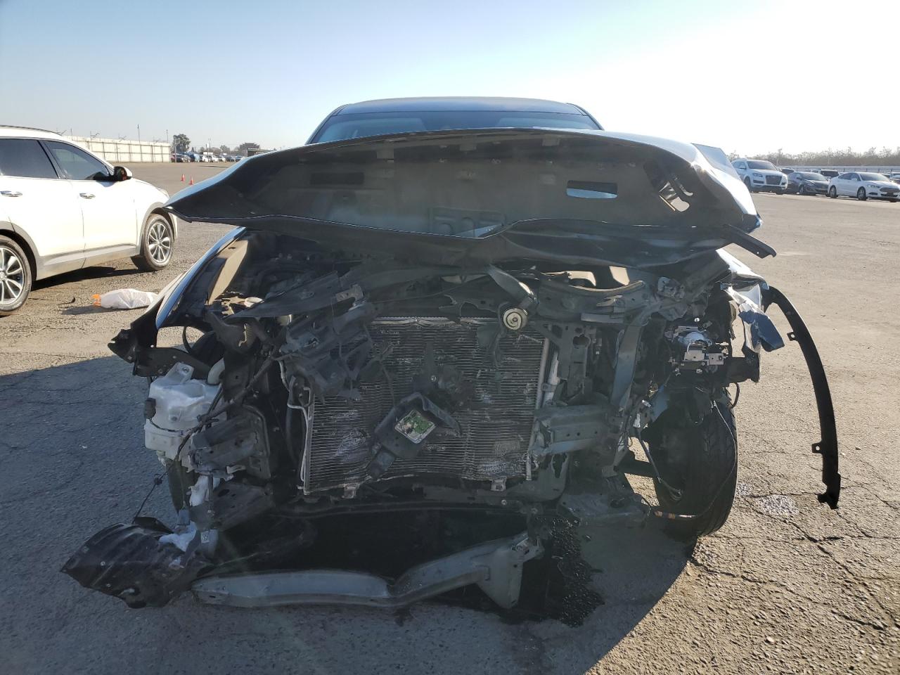 2019 Mazda CX-9 VIN JM3TCACY1K0306940 Copart auction photo, front end / side damage thumbnail 5