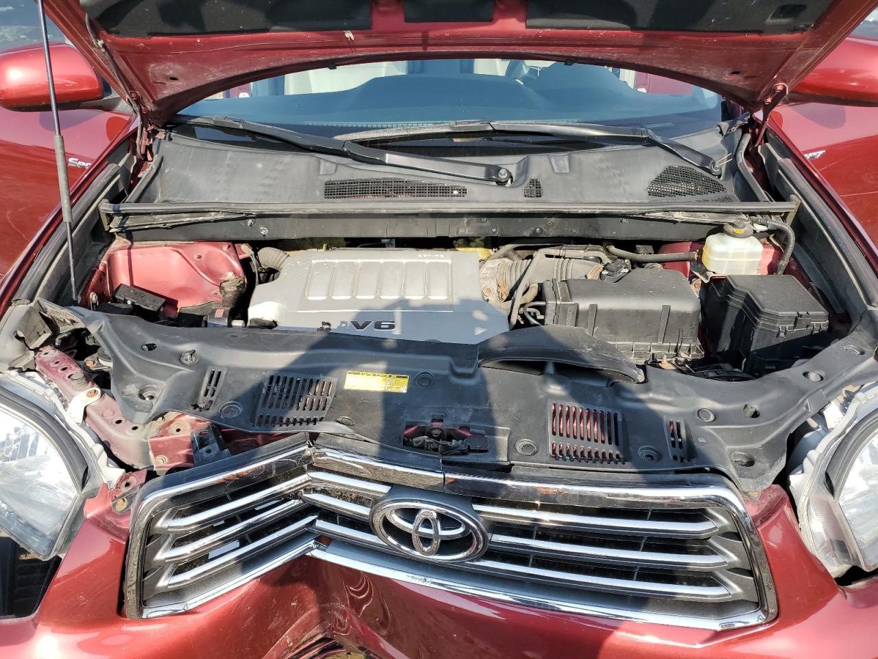 2009 Toyota Highlander VIN JTEES43A692116764 Copart auction photo, front end damage thumbnail 13