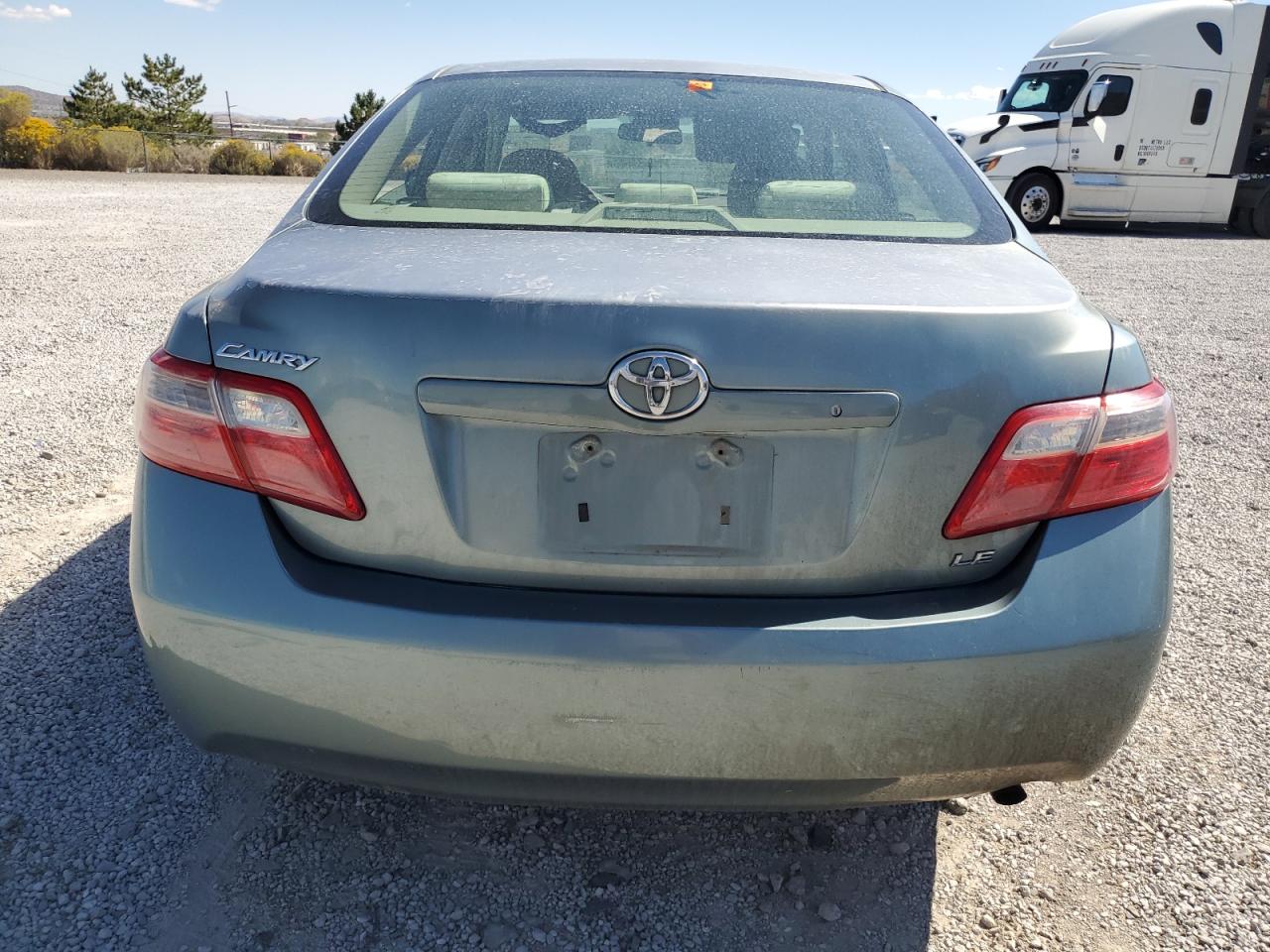 2007 Toyota Camry VIN 4T1BE46K17U557458 Copart auction photo, front end / side damage thumbnail 6