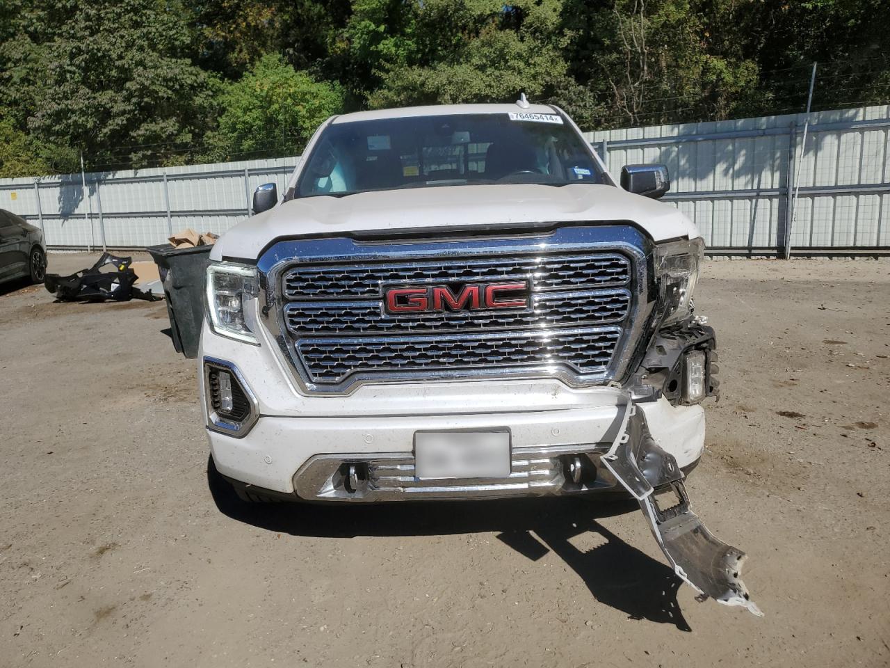 2021 GMC Sierra VIN 3GTU9FEL1MG477292 Copart auction photo, side / front end damage thumbnail 5
