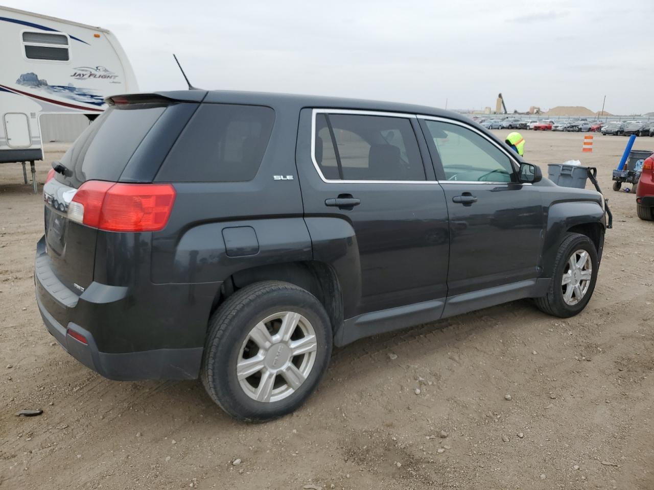 2014 GMC Terrain VIN 2GKFLVEK6E6330379 Copart auction photo, front end damage thumbnail 3