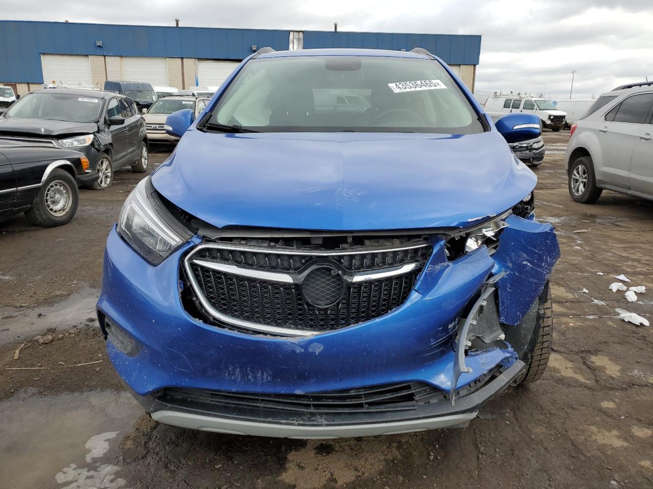 2017 Buick Encore VIN KL4CJASB5HB002187 Copart auction photo, front end damage thumbnail 5