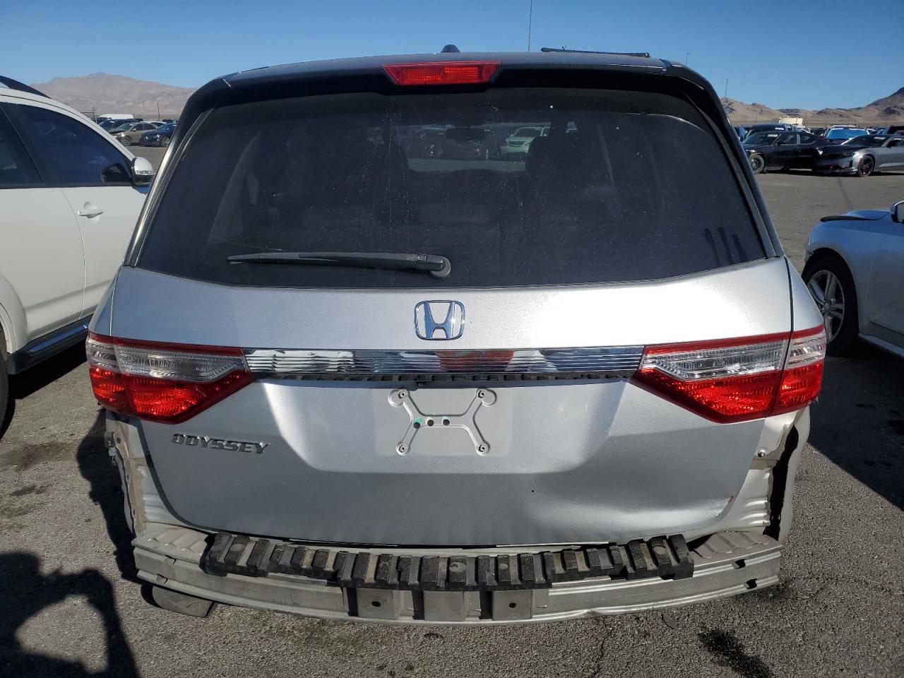 2013 Honda Odyssey VIN 5FNRL5H60DB074062 Copart auction photo, rear end damage thumbnail 6