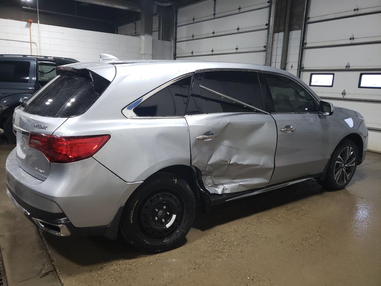 2020 Acura MDX VIN 5J8YD4H58LL020290 Copart auction photo, side / rear end damage thumbnail 3