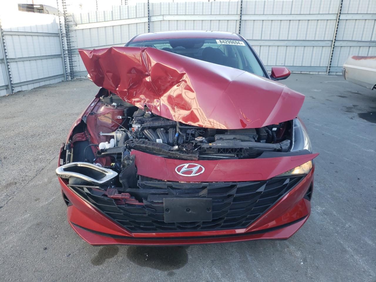 2023 Hyundai Elantra VIN KMHLL4AG8PU395602 Copart auction photo, front end damage thumbnail 5