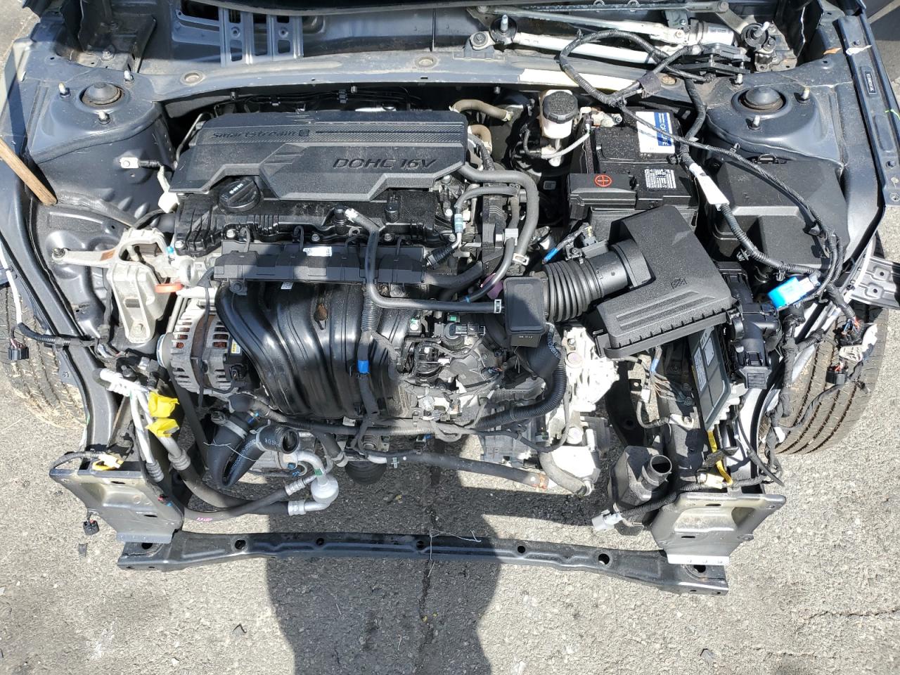 2021 Hyundai Elantra VIN 5NPLS4AG0MH021336 Copart auction photo, front end damage thumbnail 11