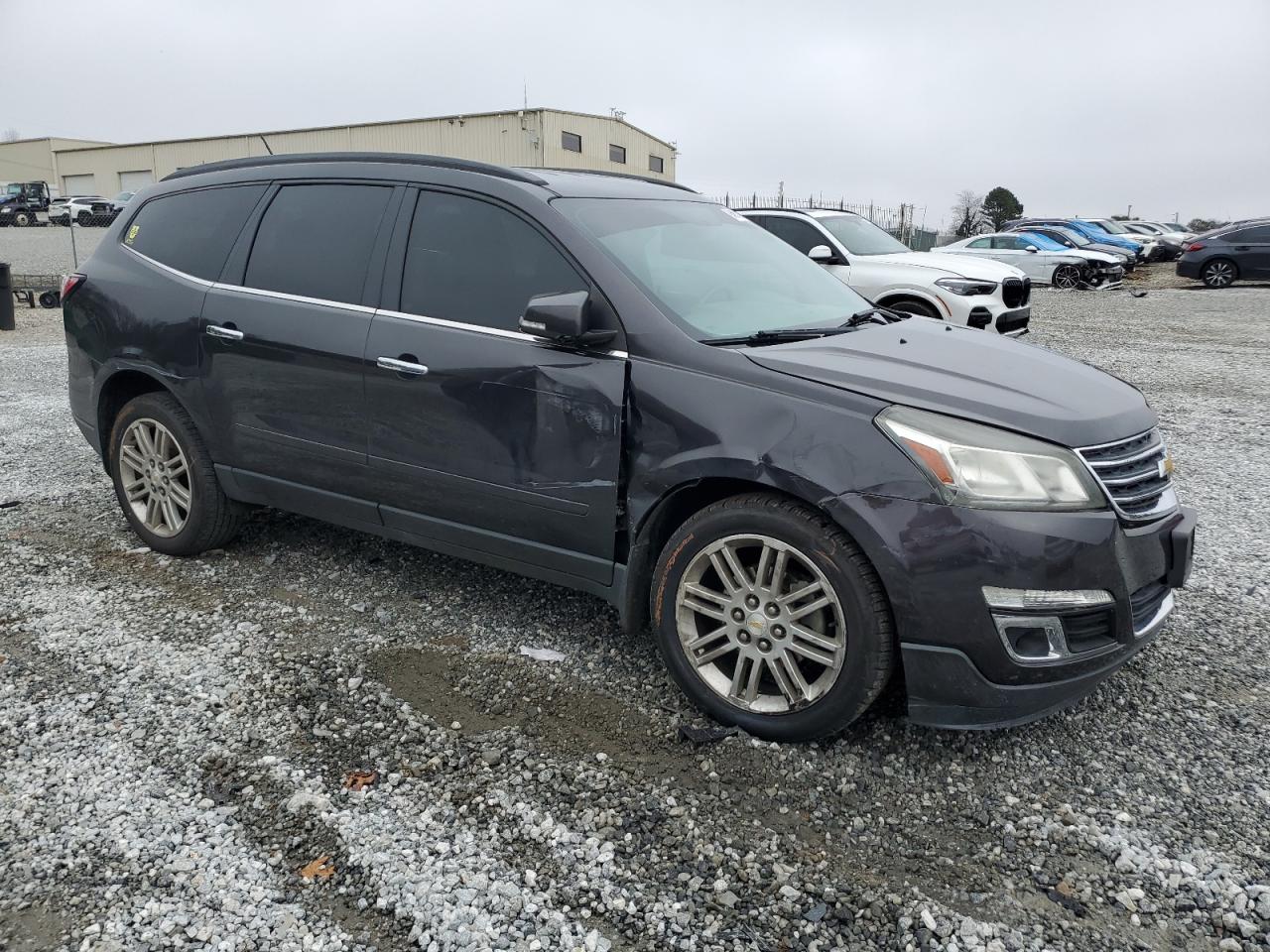 2015 Chevrolet Traverse VIN 1GNKVGKD0FJ278992 Copart auction photo, all over damage thumbnail 4