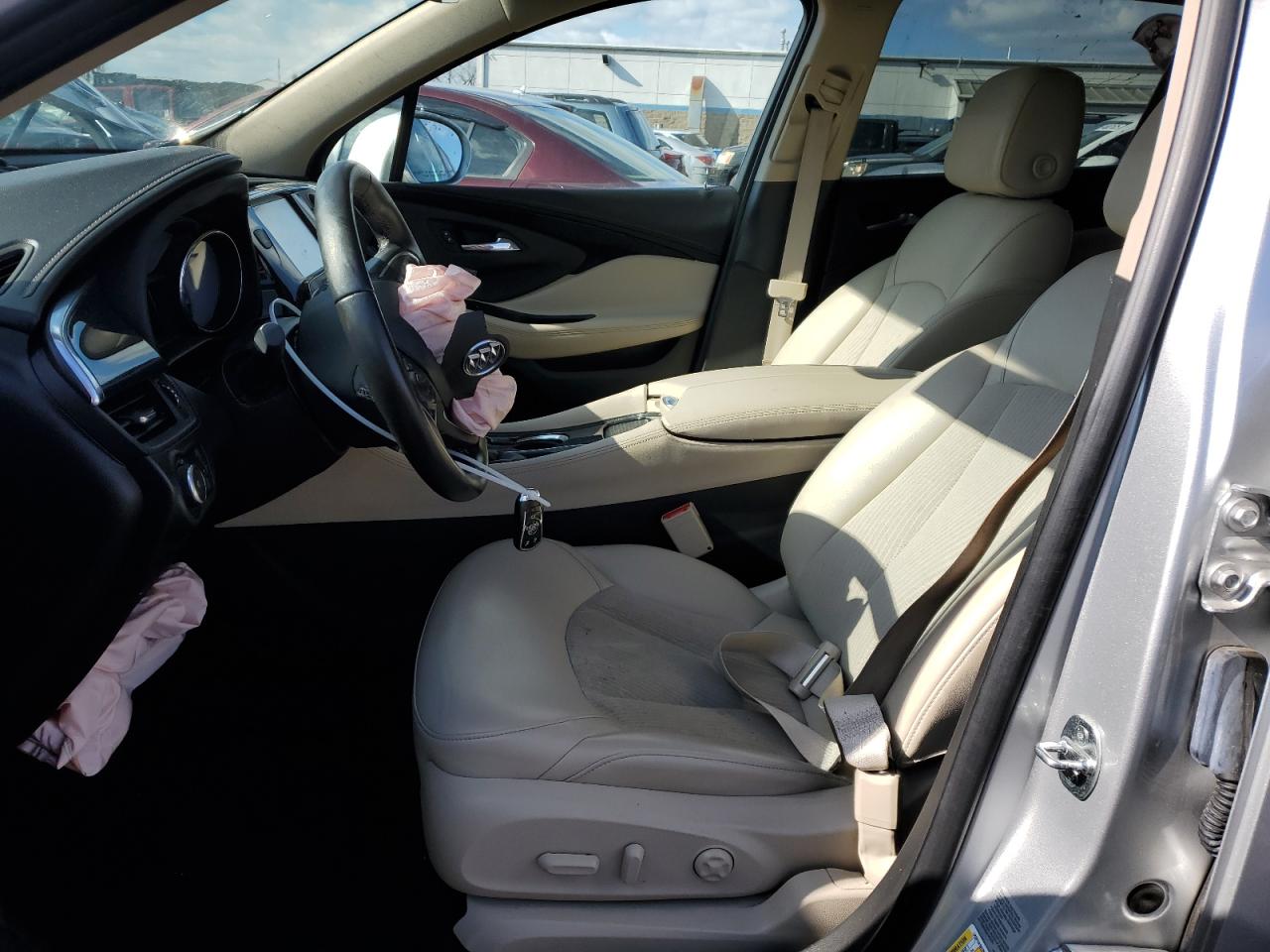 2017 Buick Envision VIN LRBFXASA5HD193346 Copart auction photo, front end / side damage thumbnail 7
