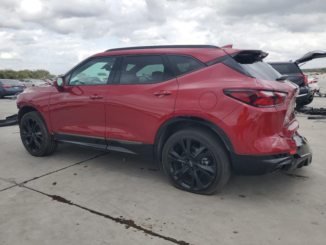 2020 Chevrolet Blazer VIN 3GNKBERS3LS611858 Copart auction photo, all over damage thumbnail 2