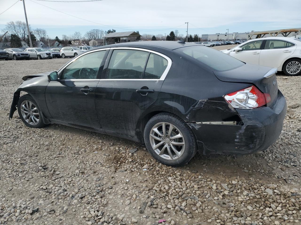 2009 Infiniti G VIN JNKCV61F79M053514 Copart auction photo, front end / rear end damage thumbnail 2