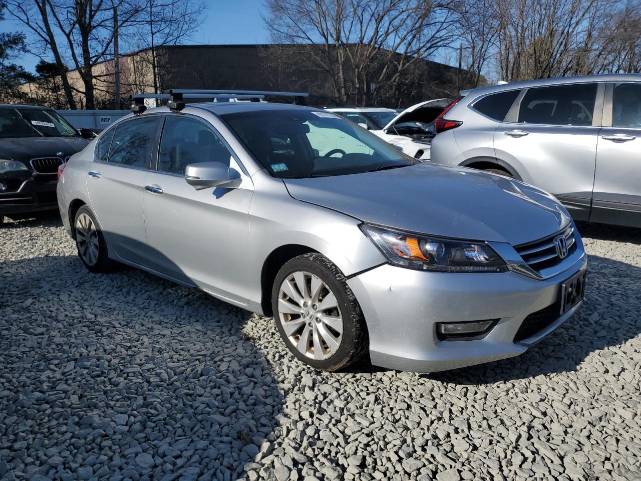 2013 Honda Accord VIN 1HGCR2F8XDA142384 Copart auction photo, front end / minor dent/scratches damage thumbnail 4