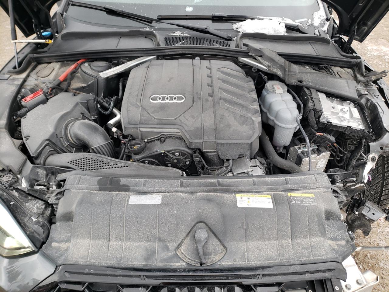 2024 Audi A5 VIN WAUFACF5XRA005979 Copart auction photo, rollover damage thumbnail 11