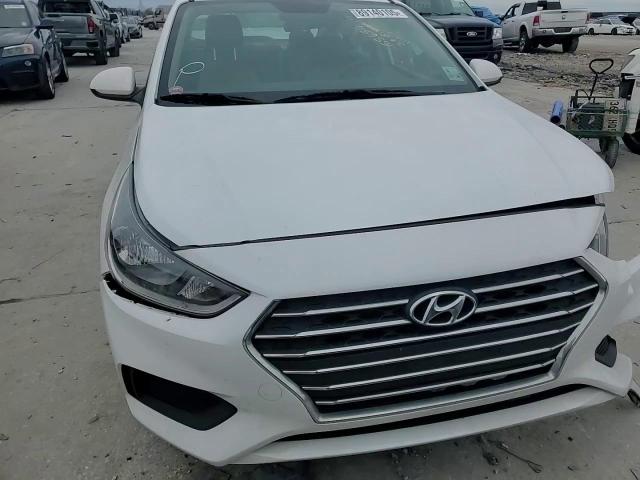 2022 Hyundai Accent VIN 3KPC24A63NE169347 Copart auction photo, front end / rear end damage thumbnail 10